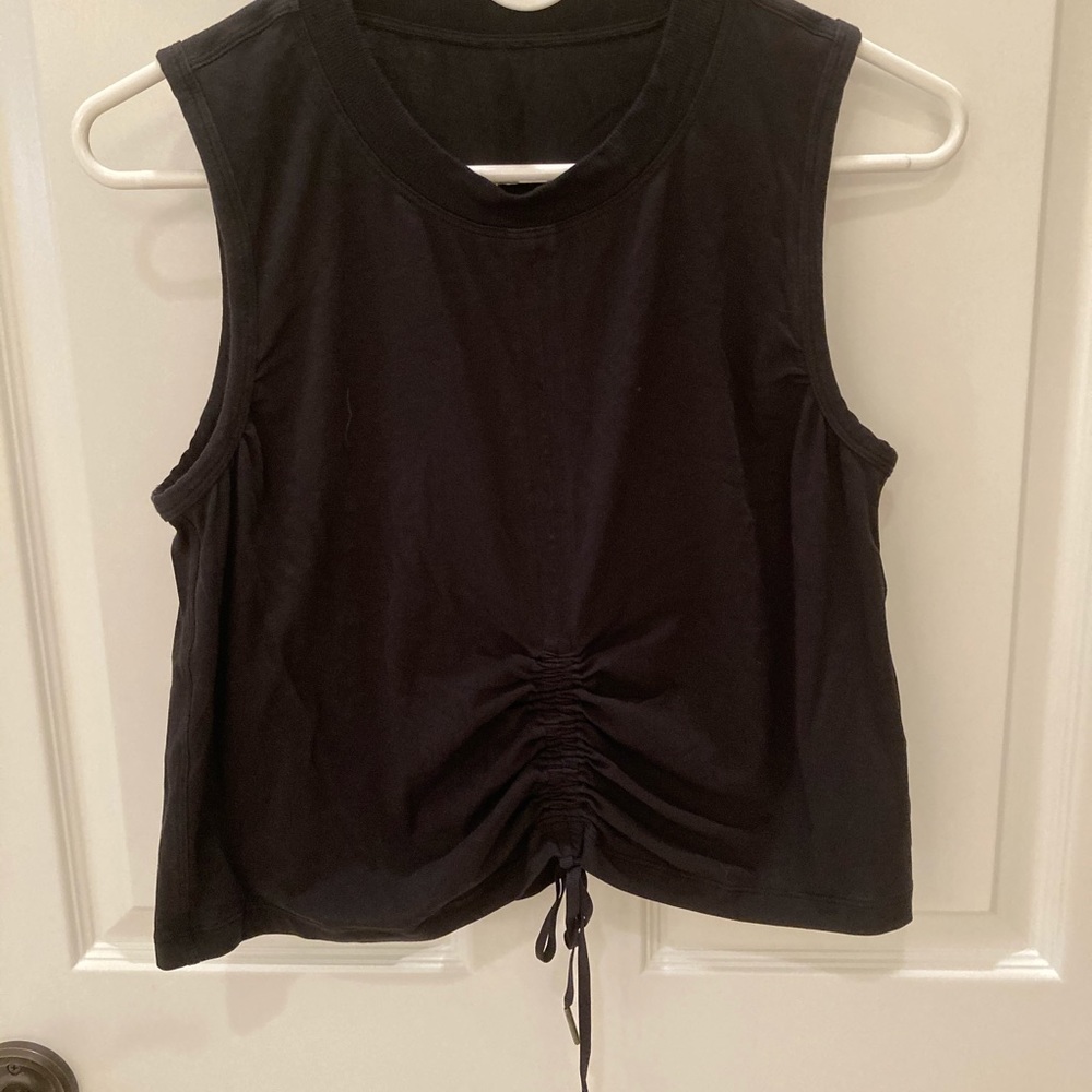 Lululemon Cinch Me Up Front Tank - Black